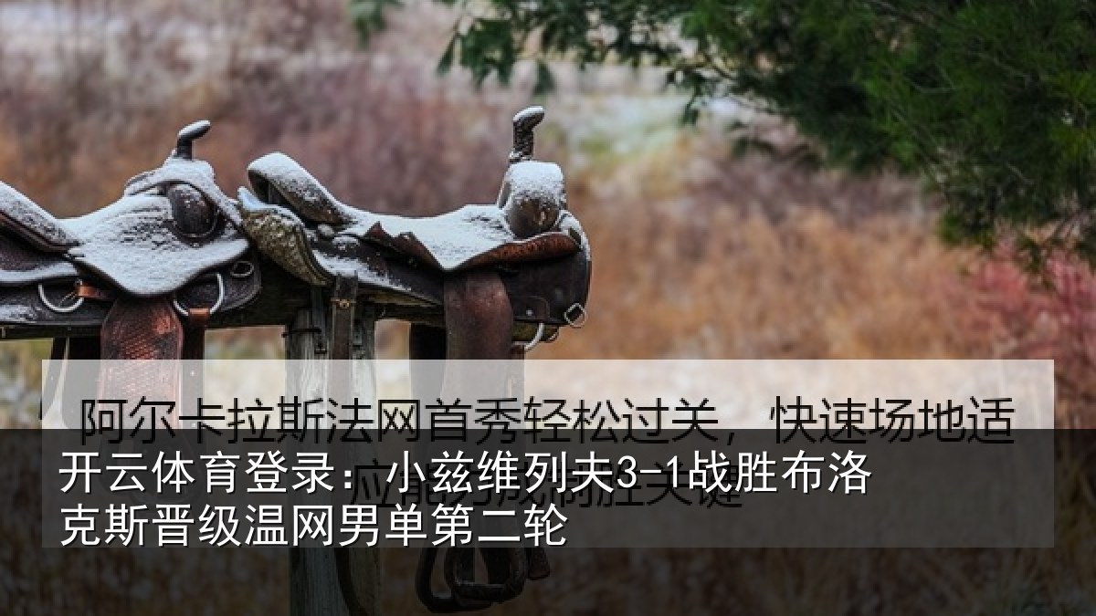 开云体育登录：小兹维列夫3-1战胜布洛克斯晋级温网男单第二轮